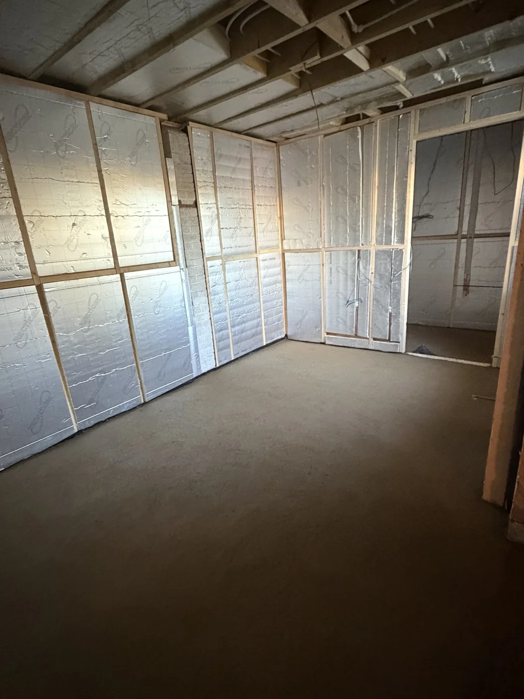 Clenchwarton Screeding project